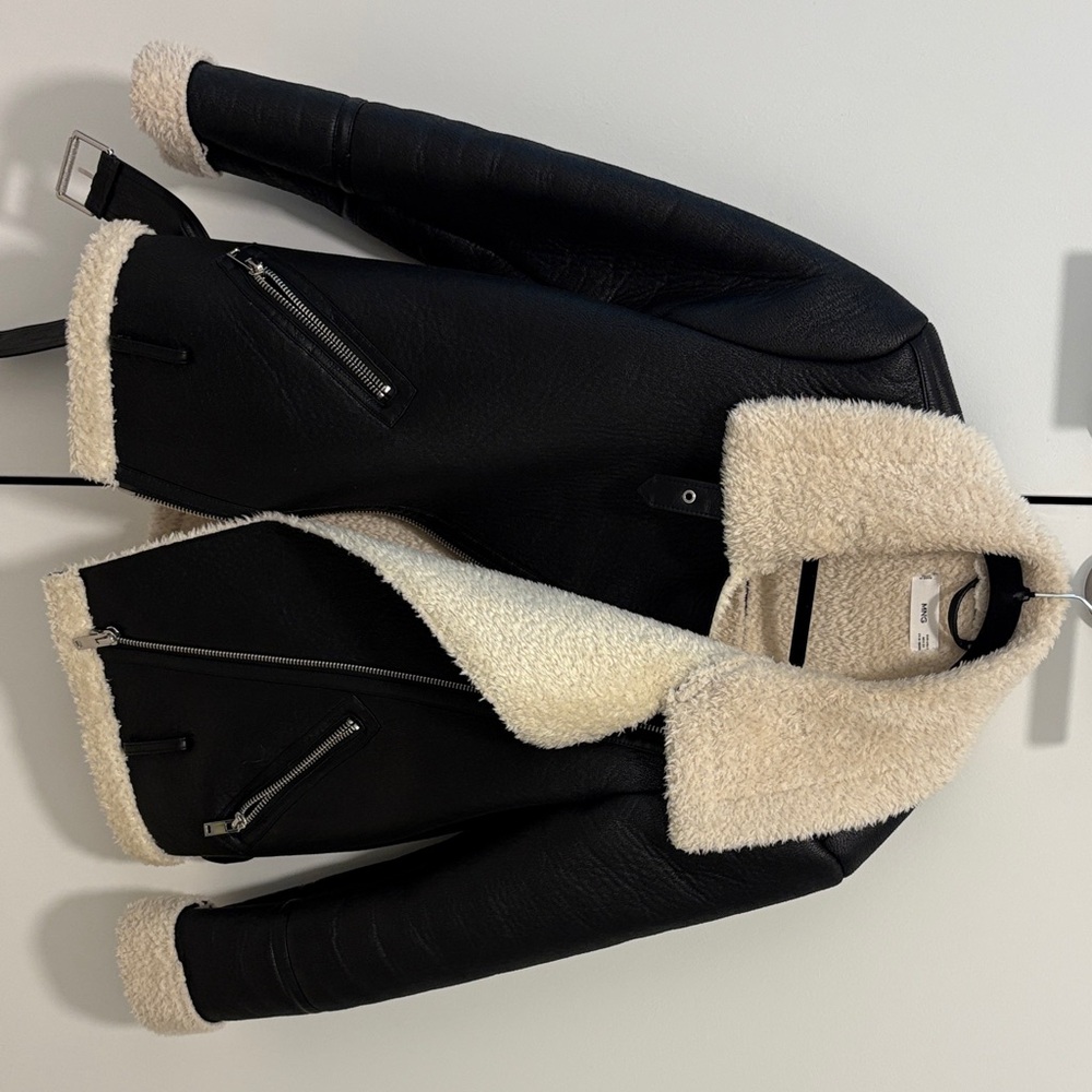 Mango Shearling Jacket